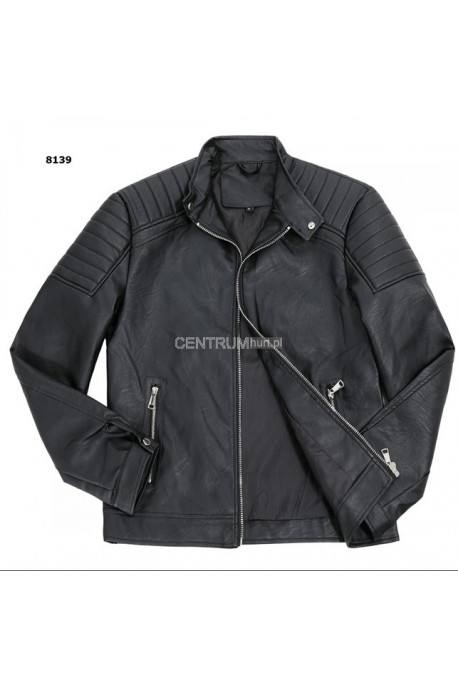 Kurtka skórzana męska (M-2XL) 1