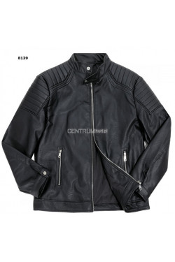 Kurtka skórzana męska (3XL-7XL) 8139B