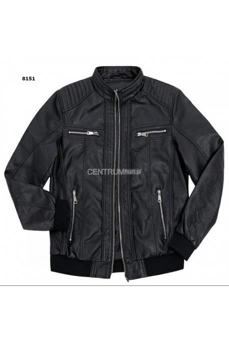 Kurtka skórzana męska (M-2XL) 1