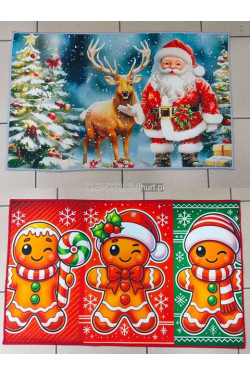 Świąteczny dywanik (50x80cm) 9123