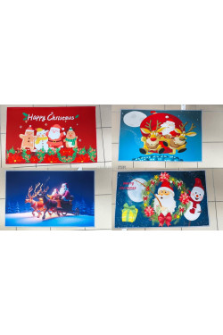 Świąteczny dywanik (50x80cm) 9130