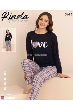 Piżama damska Turecka (M-2XL) 5682