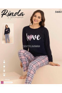 Piżama damska Turecka (M-2XL) 1