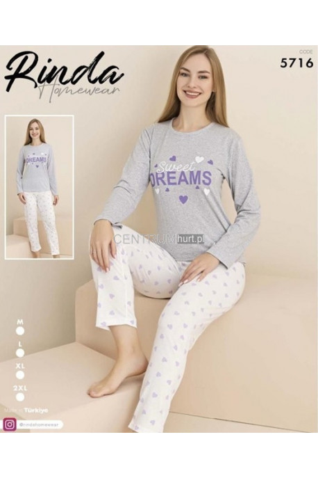 Piżama damska Turecka (M-2XL) 1