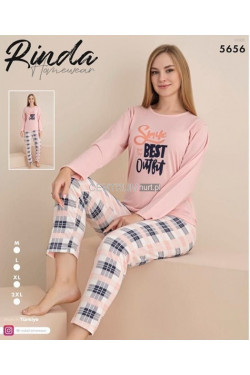 Piżama damska Turecka (M-2XL) 5656