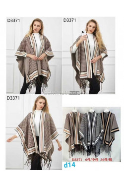 Ponczo damskie D3371