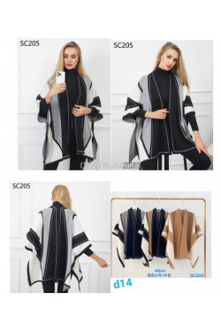 Ponczo damskie SC205