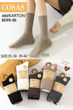 Skarpety damskie alpaka (35-42) BDP8-86