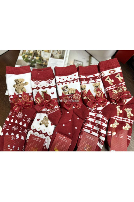 Skarpety damskie Świąteczny (35-42) 1