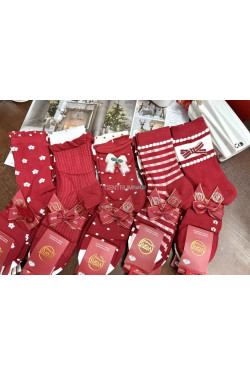 Skarpety damskie Świąteczny (35-42) 9298