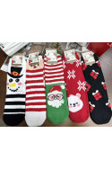 Skarpety damskie Świąteczny (35-42) 1