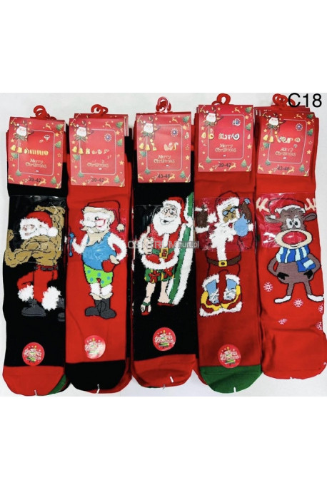 Skarpety męskie Świąteczny (39-46) 1