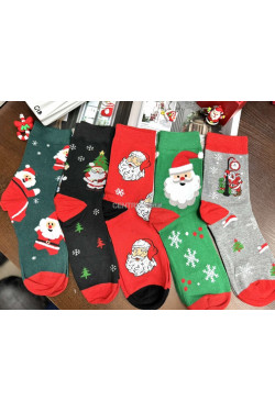 Skarpety męskie Świąteczny (39-46) 9321