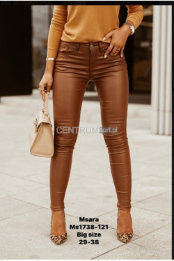 Spodnie skórzane damskie (29-38) MS1738-121