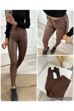 Spodnie skórzane damskie (34-42) 9437