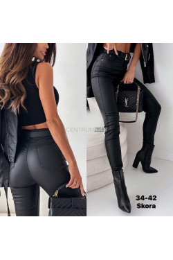 Spodnie skórzane damskie (34-42) 9442