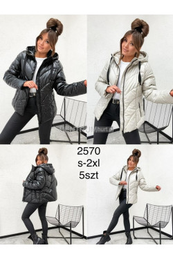 Kurtki damskie zimowe (S-2XL) 2570