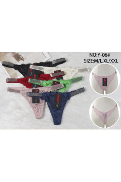 Stringi damskie (M-2XL) Y-06