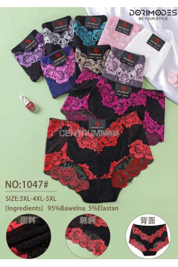 Majtki damskie (3XL-5XL) 1047