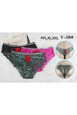 Majtki damskie (M-2XL) Y-38