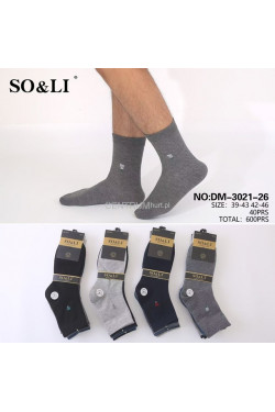 Skarpety męskie (39-46) DM-3021-26