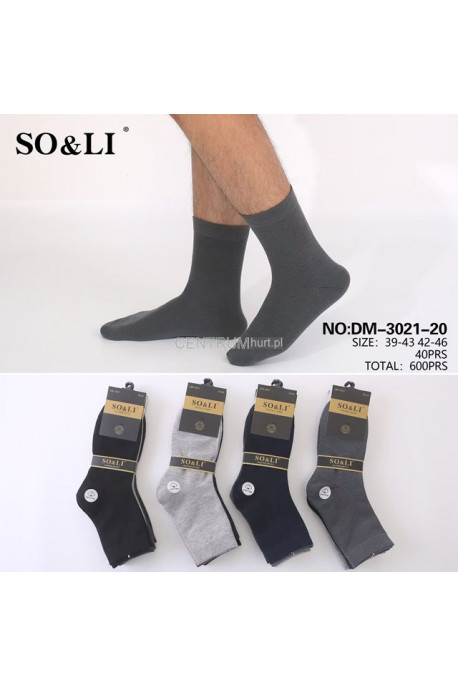 Skarpety męskie (39-46) DM-3021-2