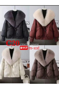 Kurtki damskie zimowe (M-2XL) B117