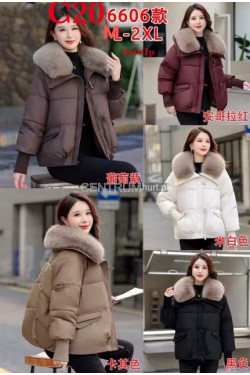 Kurtki damskie zimowe (M-2XL) 6606