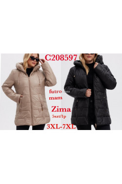 Kurtki damskie zimowe (3XL-7XL) 8597