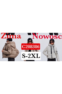 Kurtki damskie zimowe (S-2XL) 8386