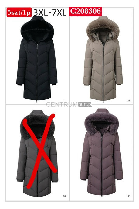 Kurtki damskie zimowe (S-2XL) 1