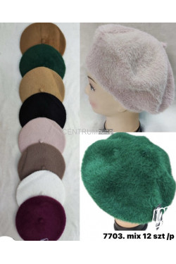 Beret damskie 7703