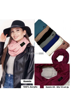 Komin damskie KOMIN-40