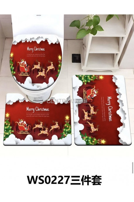 Świąteczny dywanik (50x80,40x50,40x45) 1