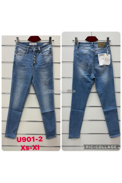 Jeansy damskie (XS-XL) U901-2