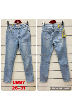 Jeansy damskie (26-31) U997