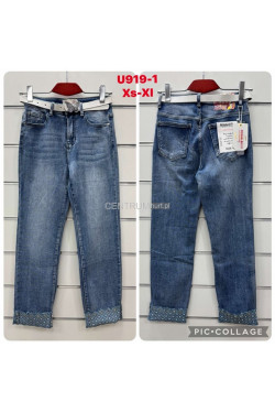 Jeansy damskie (XS-XL) U919-1