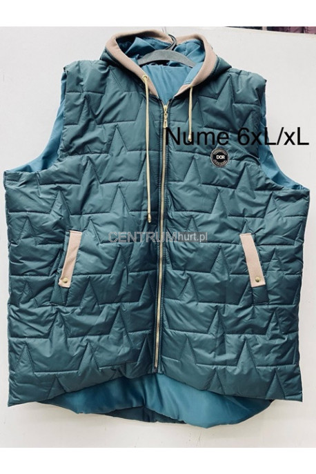 Kurtka kamizelka damska zimowa (2XL-5XL) 08
