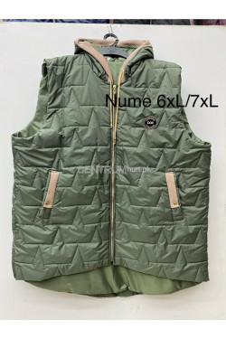 Kurtka kamizelka damska zimowa (6XL-7XL) 0790