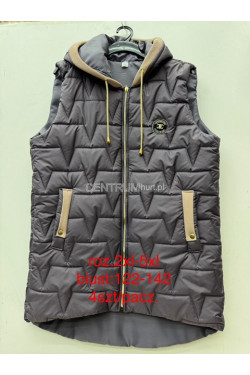 Kurtka kamizelka damska zimowa (2XL-5XL) 0803