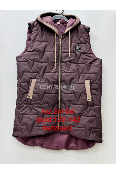 Kurtka kamizelka damska zimowa (2XL-5XL) 08
