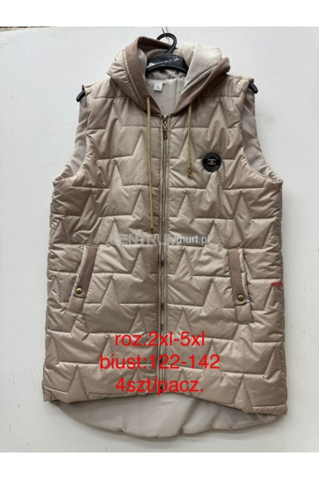 Kurtka kamizelka damska zimowa (2XL-5XL) 08