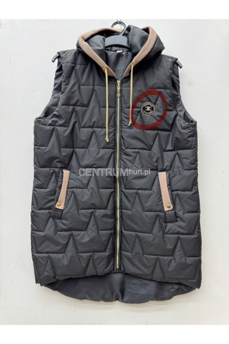 Kurtka kamizelka damska zimowa (2XL-5XL) 08