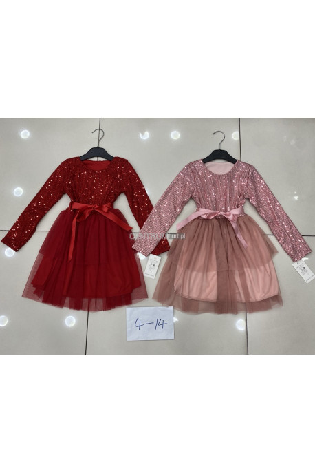 Sukienki dziewczęce KOLORY DO WYBORU (4-14) 10