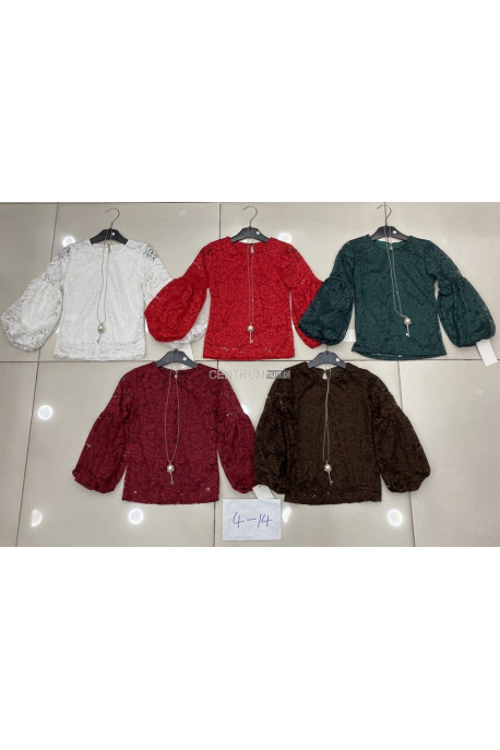 Bluzki dziewczęce KOLORY DO WYBORU (4-14) 10