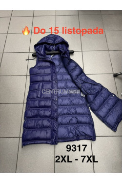 Kurtki kamizelki damskie zimowe (2XL-7XL) 9317