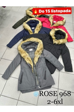 Kurtki damskie zimowe (2XL-6XL) 968