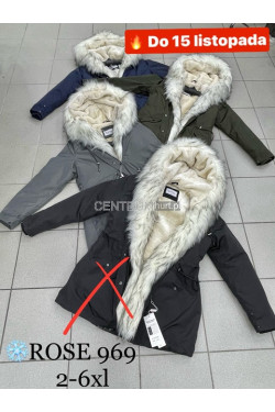 Kurtki damskie zimowe (2XL-6XL) 969