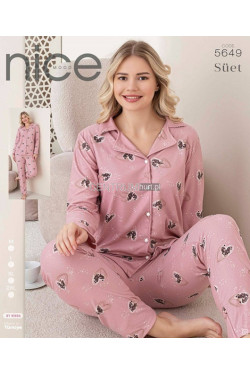 Piżama damska Turecka (S-2XL) 5649
