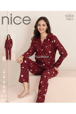 Piżama damska Turecka (S-2XL) 5563